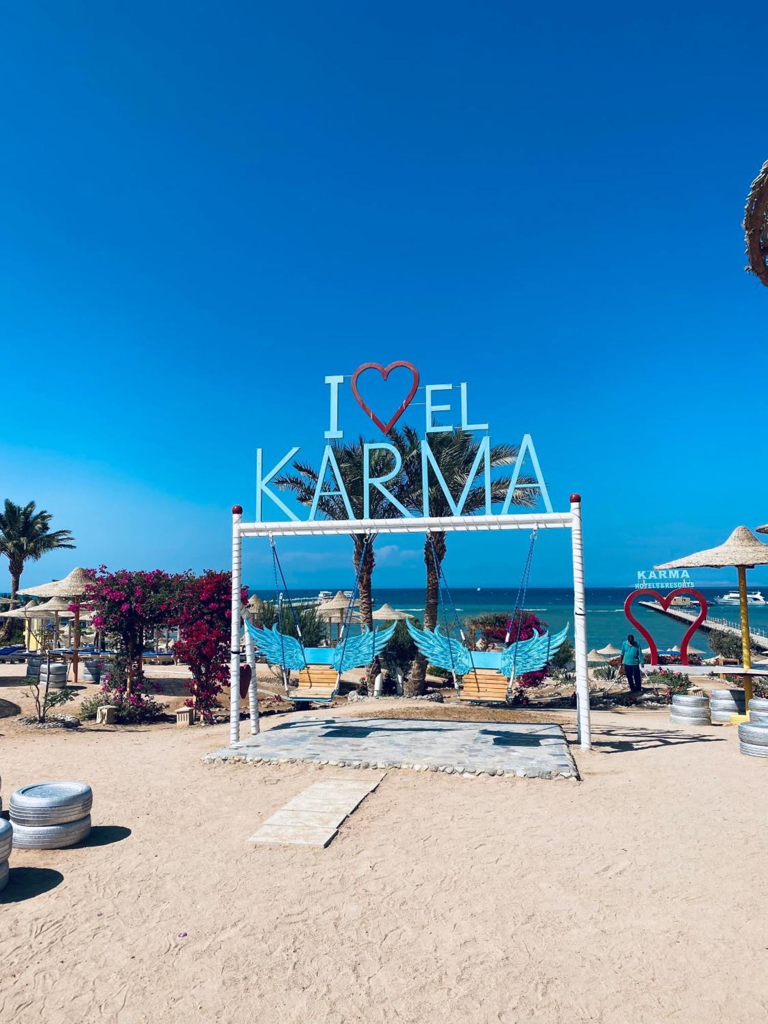 Apartment In El Karma Aqua Beach Resort Hurghada Near El Gouna المظهر الخارجي الصورة
